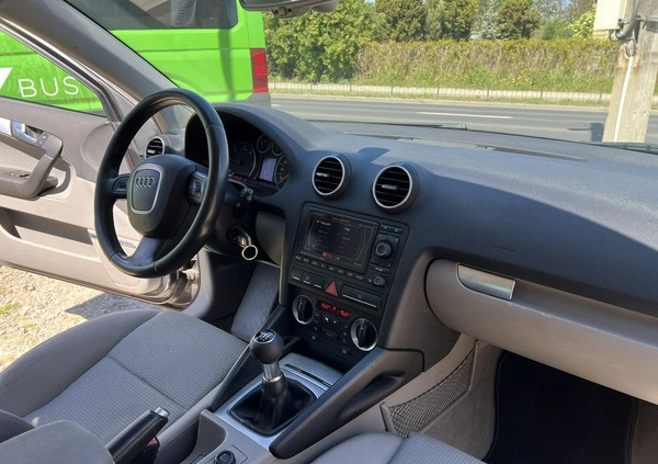 Audi A3 cena 14500 przebieg: 262000, rok produkcji 2006 z Lipsk małe 301